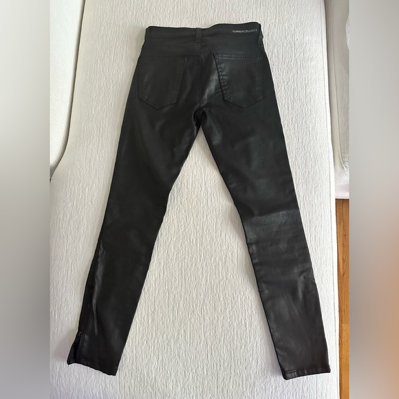 Current/Elliott Black Coated Jean - Picture 3 of 6